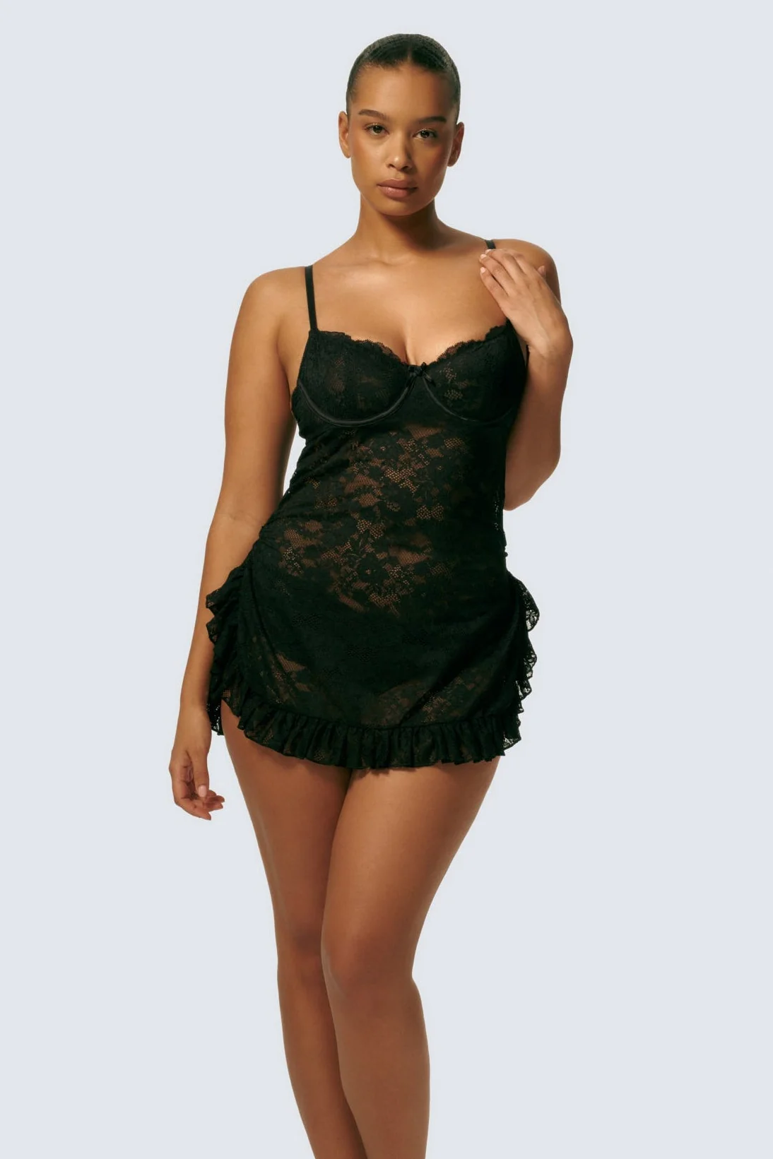 Saddle Up Frill Back Bustle Slip - Image 6
