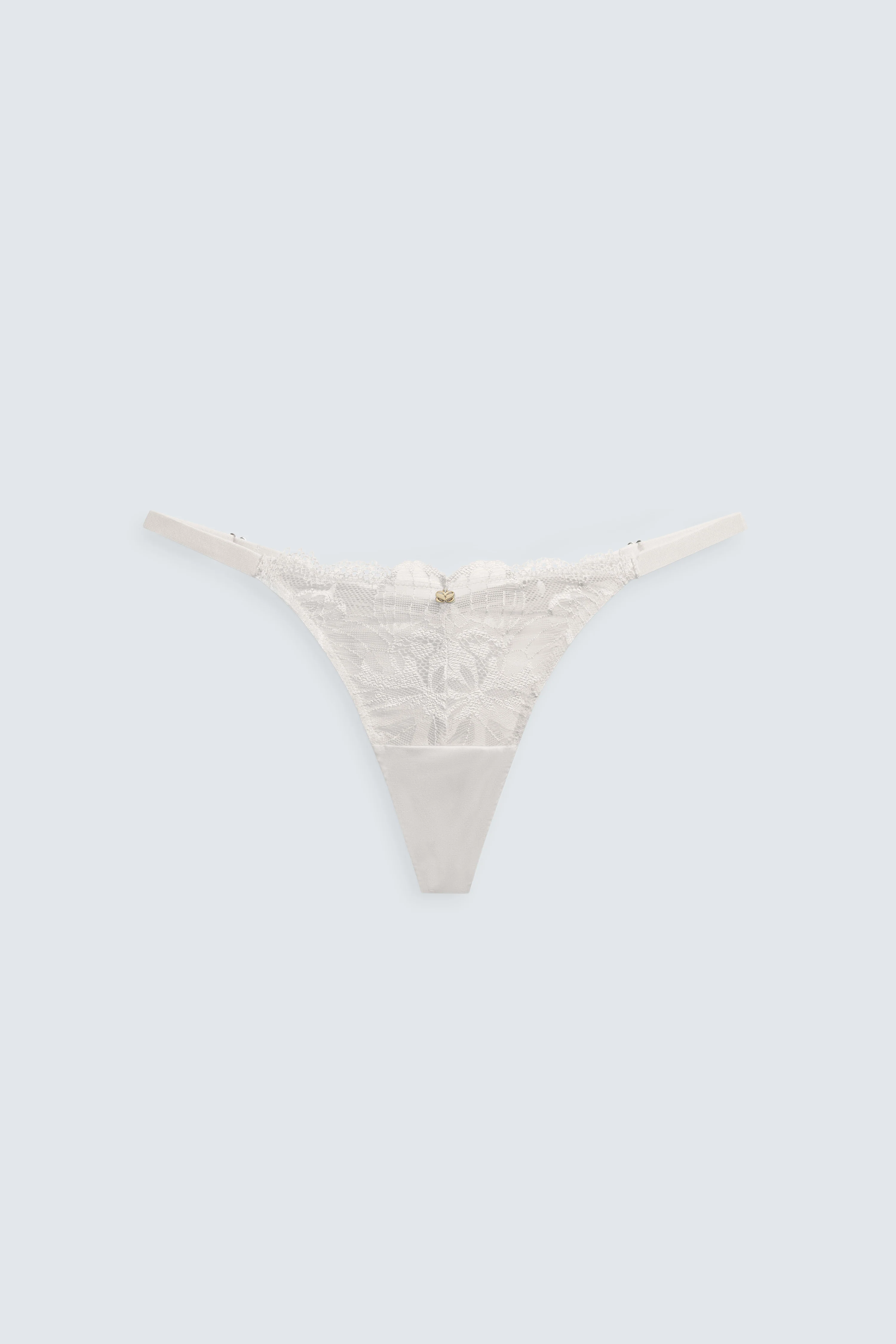 String You Along Low Rise Lace Thong - Image 19