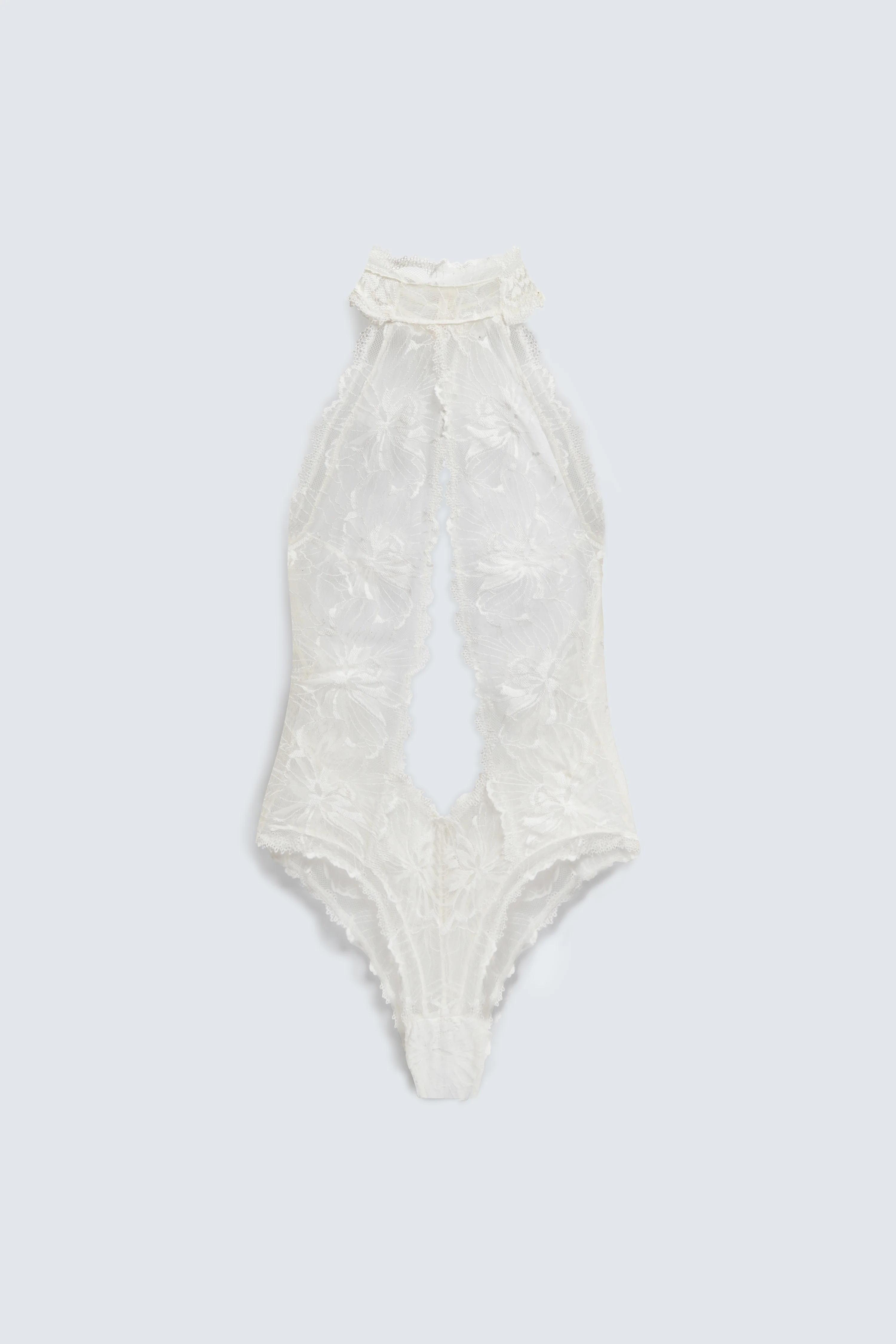 The Fantasy Lace Halter Bodysuit - Image 8
